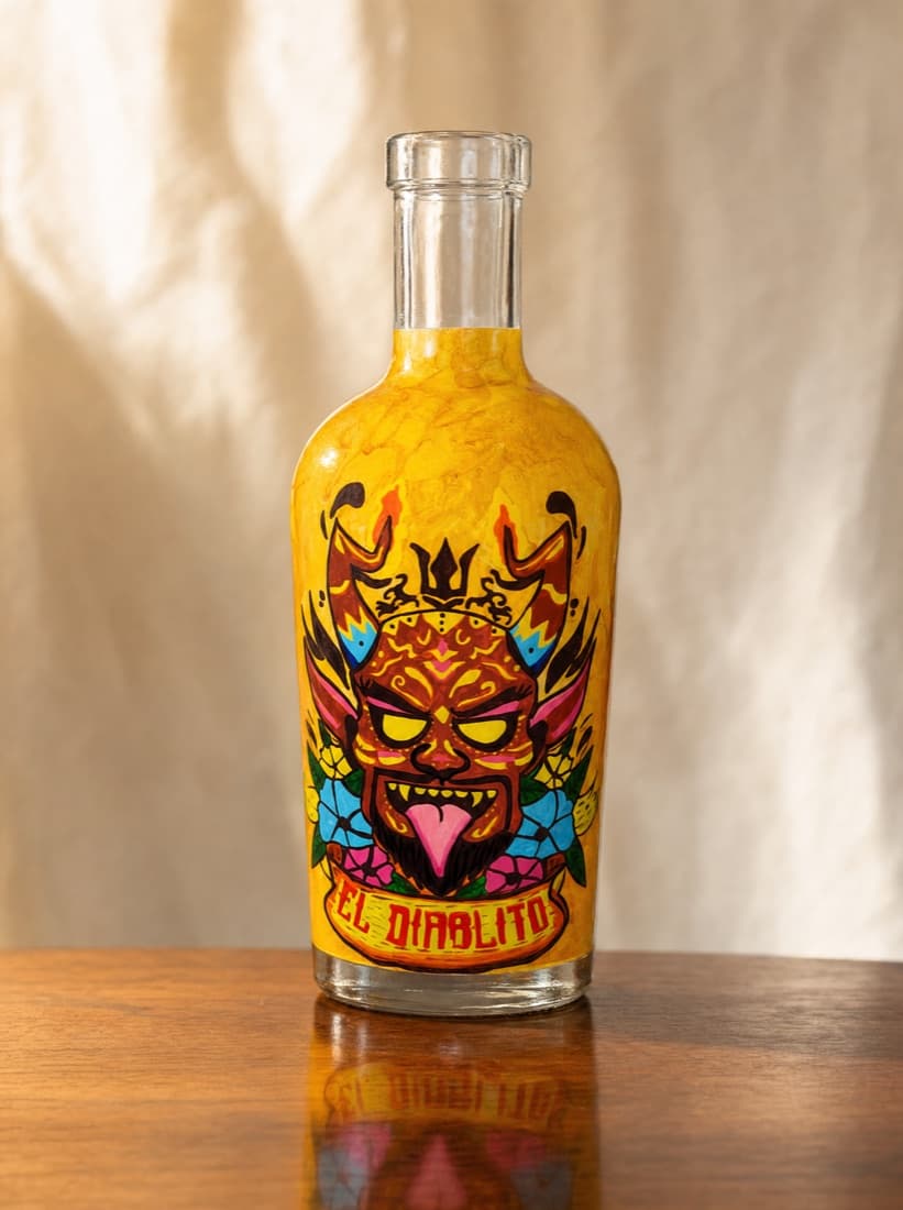 El Diablito · Botella · the carisas bottles