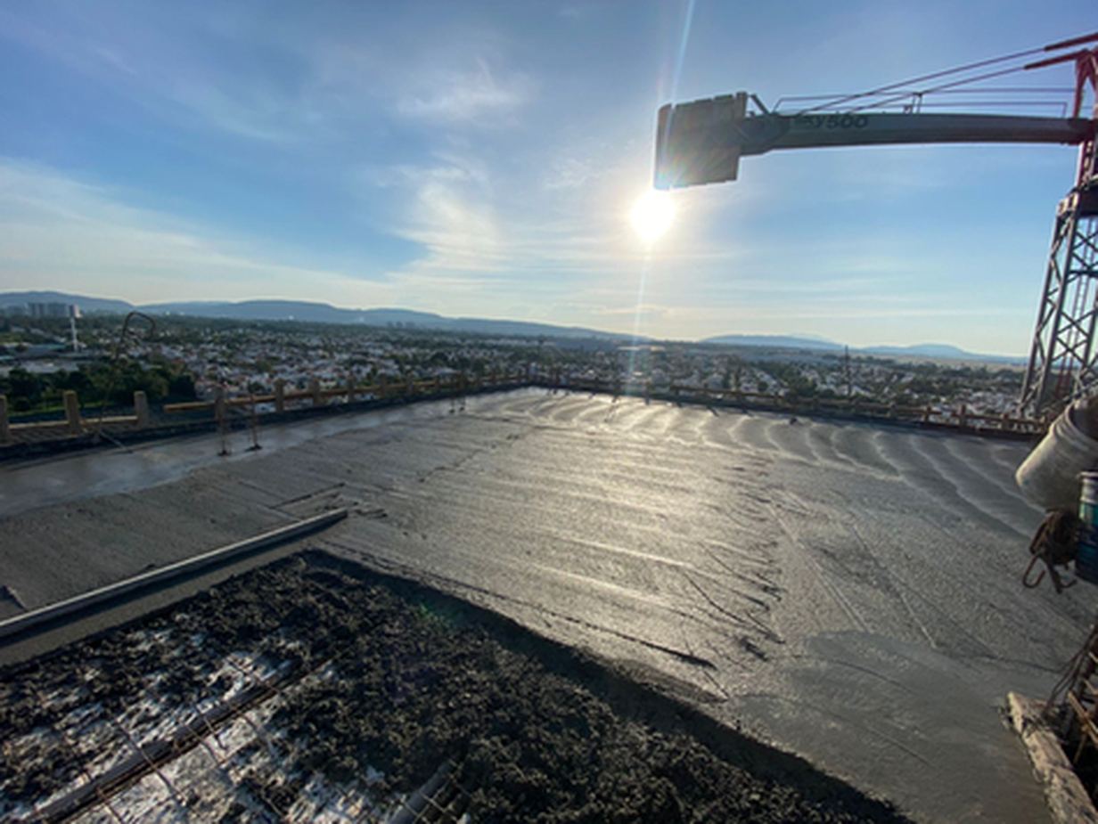 Colado en obra de Grupo Bildim en Guadalajara