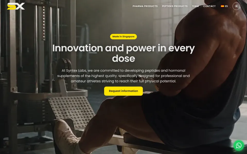 Página de Syntex Labs