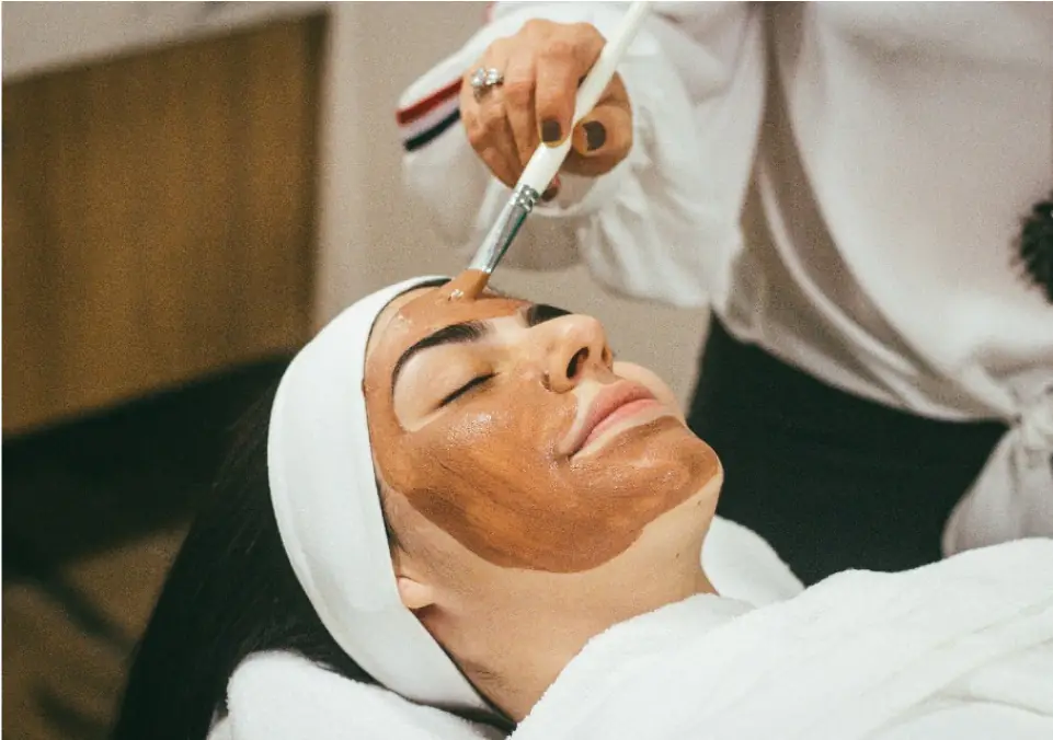 Facial care area at the Longevity Hub