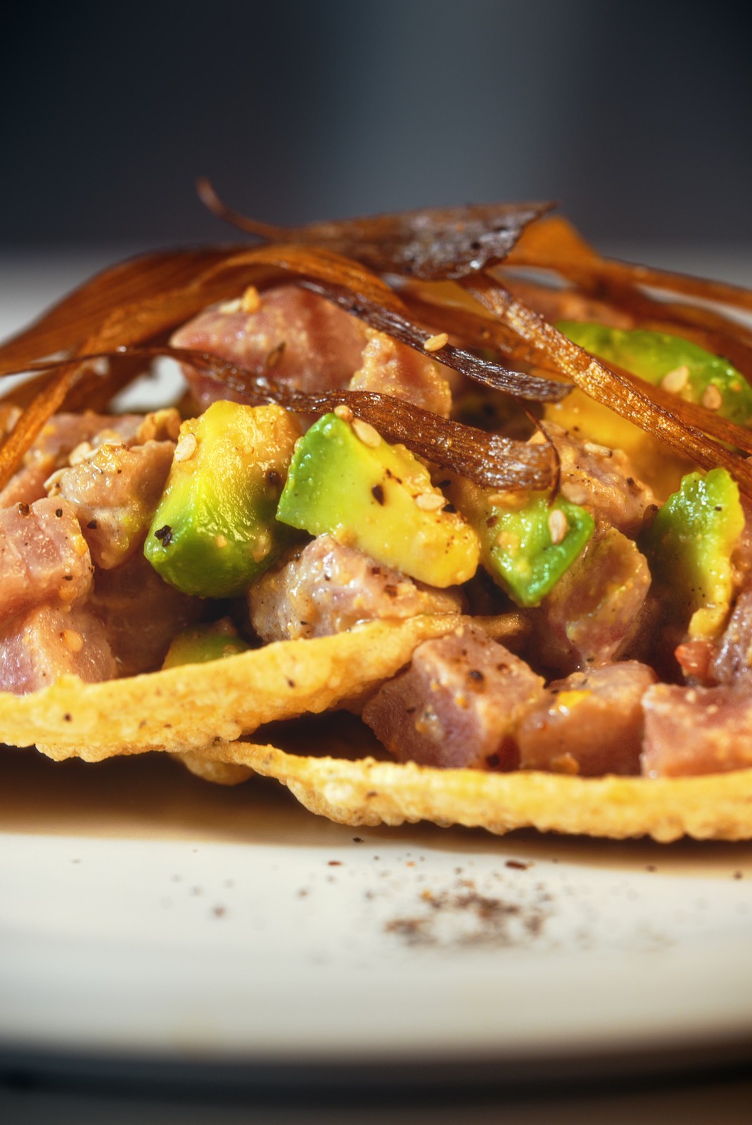 Tostada de atún