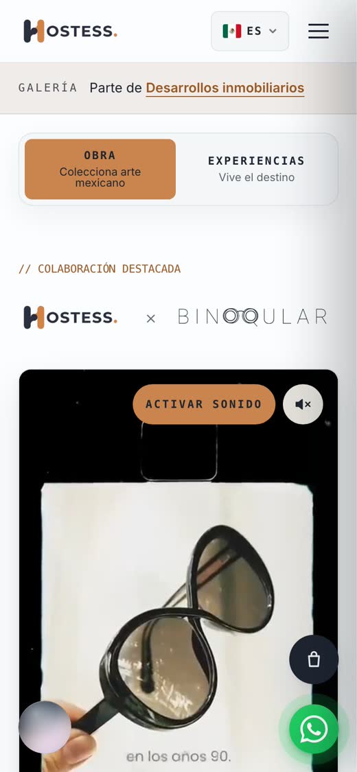 Arte: la galería que se habita, en el teléfono.