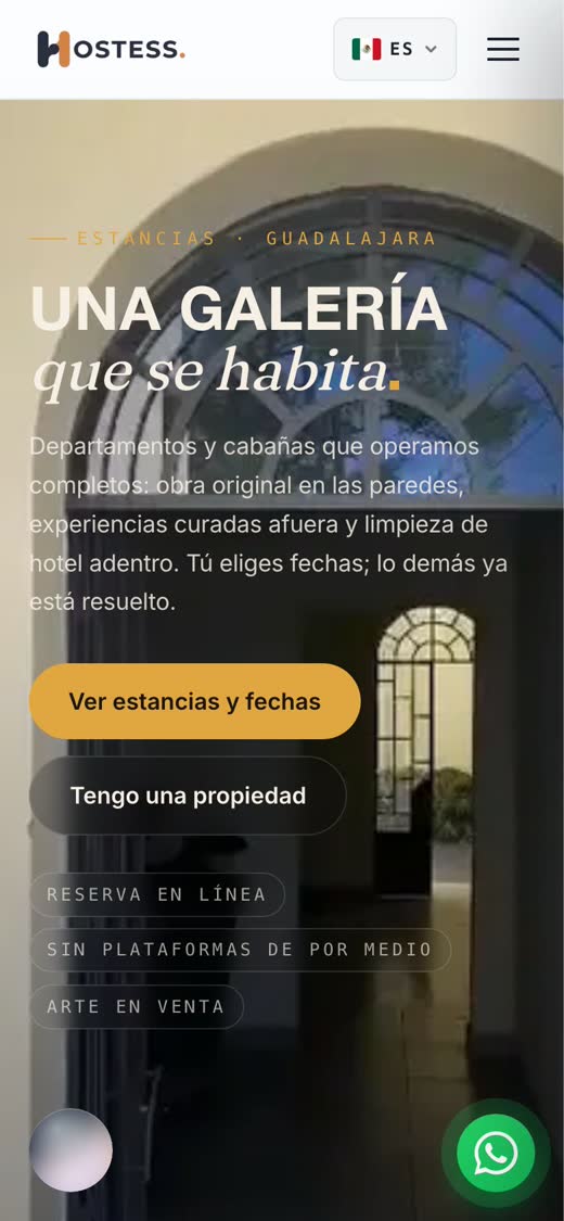 Estancias: las torres y su disponibilidad, en el teléfono.